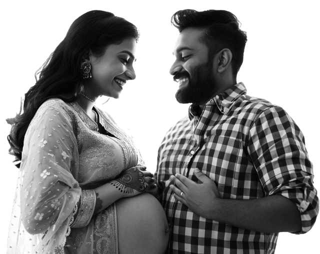 Woman expecting baby
