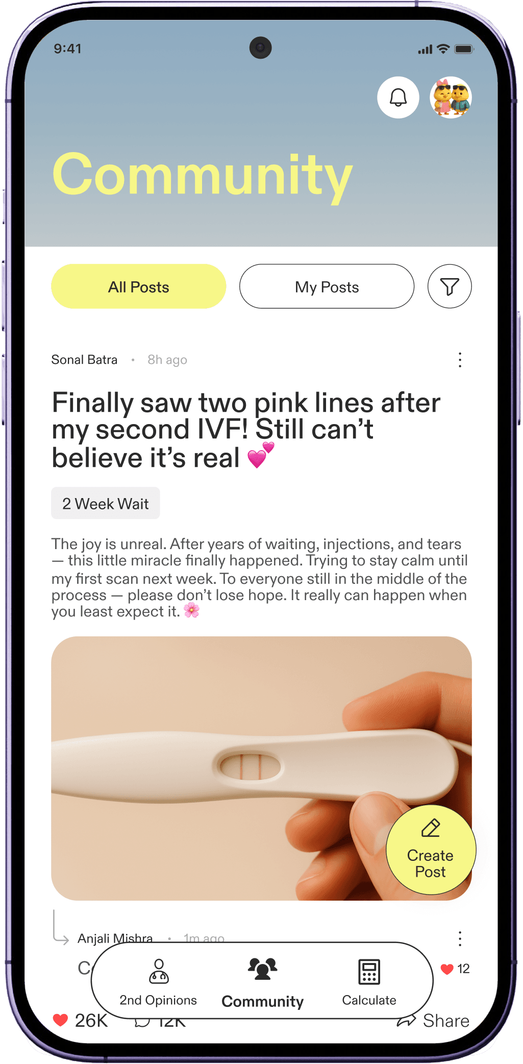 Join the Community and connect with people on the same journey
